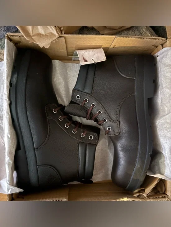 MUCK MEN'S CHORE FARM LEATHER COMP TOE CHELSEA BOOT 11 - Picture 10 of 10